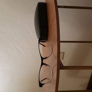 Coach browline prescription glasses
